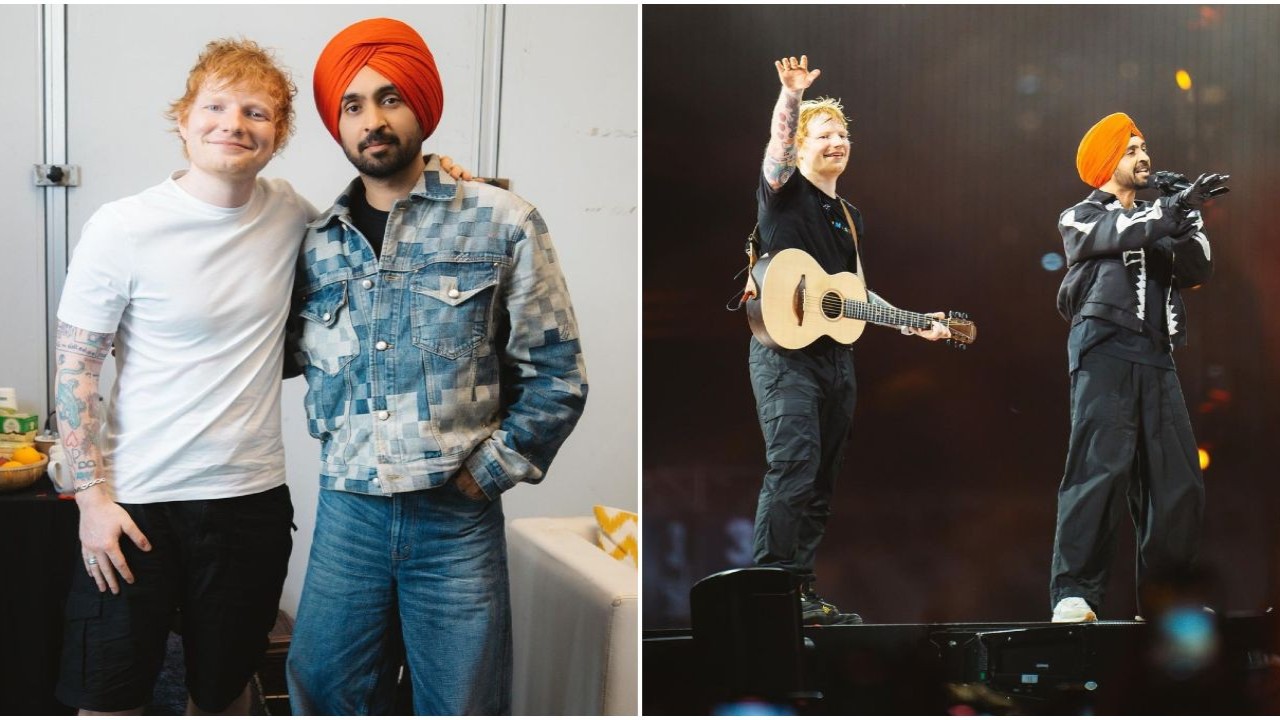 Diljit Dosanjh reveals learning from ‘Beautiful Soul’ Ed Sheeran; drops happy PICS with international singer