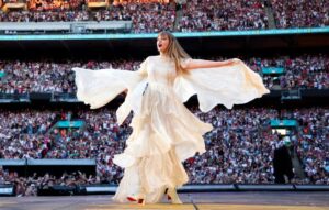 Taylor Swift Brings Travis Kelce Onstage During Eras Tour Surprise in London